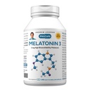 ANDREW LESSMAN מלטונין 3 מ"ג - 240 קפסולות - Physiologically Balanced Levels כדי לקדם באופן טבעי שינה שקטה. עקבו אחרי Daily Circadian Rhythm שינה קדמית No Morning Hangover
