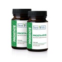 Best Life Herbals Prosta-Rye - תוספת טבעית עבור גברים Experiencing a Enlarged Prostate, Frequent Urination, Overactive Bladder - 2 בקבוקים, 60 קפסולות
