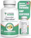 מחקר בסיסי 90 Veggie Caps - Enzymes Digestive כדי לשפר את הבריאות ואת Gut בעיות עיכול - עבור גברים ונשים