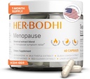 Meno-Menopause Hormonal Balance for Women, Estrogen Soy Isoflavones Menopause תוספת לנשים, בזיל הקדוש, אשוגנדה, Black Cohosh Hot Flashes Menopause הקלה (60 קפסולות)