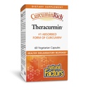 Natural Factors CurcuminRich Theracurmin - Antioxidant Support Supplement with Curcumin - תוספת תזונתית של תוספי מזון שרירים ו - 60 קפסולות צמחוניות (60 משרתים)