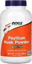 Now Psyllium Husk אבקת 12-Ounces (Pack of 3)