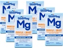 Slow Magnesium Chloride ו Calcium, 60 טבליות כל (Value Pack של 6)