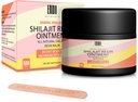 Shilajit Resin w / Fulvic Acid & Trace מינרלים, 100% שילאג'יאט טהור עם 85 + תוסף Huic Acid Gel, להגדיל את המטאבוליזם, אנרגיה & Immune System - 100 משרתים / 60g לשרת 1.67oz