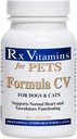 Rx ויטמינים פורמולה CV for Dogs & Cats - Cat and Dog Heart Health - Feline & Canine Cardiac Support