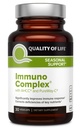 איכות החיים Immuno Complex - כולל AHCC Mushroom, ויטמין C, ויטמין D3, Copper, Zinc