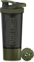חלבון ספורט Artoid ספורט שיקר בקבוק, 24Ounce, טכנולוגיית שילוב כפולה, BPA חינם, שחור/Mosss Green