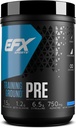 EFX ספורט אימון קרקע טרום עבודה אבקה | אנרגיה ושומן | עם Hydromax Glycerol, Citrulline, Beta Alanine | 300mg Caffeine | 20 משרתים (Blueberry)