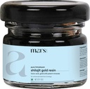 Mars ההימלאיה Shilajit Gold Resin - מופקת באופן אורגני מן ההימלאיה גבוהה - תמיכה באנרגיה טבעית, Vitality & Wellness | 15g - Pack of 1
