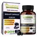 קפסולות שילאג'יט טהורות כוח מקסימלי טבעי Shilajit עשיר Trace מינרלים & Fulvic Acid. נאמנות גבוהה זורמת. ניו יורק NonGMO 90ct מוציא לאור: No Rice Flour
