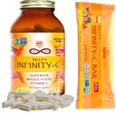 Bundle, 1 בקבוקי ויטמין C קפסולות (30 משרתים), 1 Box VIT C חטיף Bars (12 Pack)
