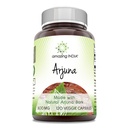 מדהים הודו Arjuna (Made with Natural Arjuna) 500 תוסף Mg | קפסולות צמחוניות | Non-GMO | Gluten-Free | Made in USA (1 Pack | 120 Count)