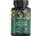 PlantFusion Vegan Calcium, Premium Plant Based Calcium (1000 מ"ג) שמקורו באלגה האדומה האיסלנדית, Plus Magnesium, D3, K2 ו Boron, 90 Tablet טבעוניים