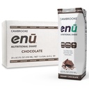 ENU Nutrition Shakes - 20g חלבון | 400 קלוריות - החלפת משקולות עבור רווח (Chocolate, Pack of 24)