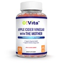 Apple Cider Vinegarmies with the Mother, Gluten Free, Vegan, Made with Pomagranate, Beet Root, ו- ויטמין B12 לאנרגיה - 60 non-GMO Apple Flavored Gummies, עד 2 Monteh Supply Supply.