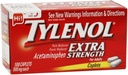 Tylenol תוספת כוח Acetaminophen, 500 מ"ג Caplets, 100 Count