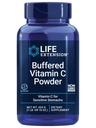 Life Extension Buffered ויטמין C אבקת, Buffering מינרלים, Calcium, Magnesium, Potassium & אבץ, עבור בטן רגישה, Gluten Free, non-GMO, Vegetarian, 454 גרמים, על 84 משרתים, על 84 משרתים.