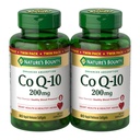 Nature's Bounty CoQ10 200 מ"ג Softgels, Heart Health & cell Energy Support, Twin Pack, 160 Softgels