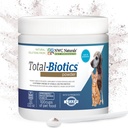 NWC Naturals Total-Biotics, Cat & Dog Probiotics for Digestive Health with Prebiotic, Unflavored Probiotic for Dogs & Cats, תוסף ל- Gut, Skin, Stomach Relief, 100 משרתים, 2.22 Ouncess