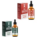 Biotin Beard Growth Oil for Men, Natural Mens Beard Oil with Ergan Oil, JoWorka שמן ווויטמין, Hydrates & Thickens פנים שיער