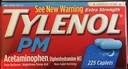 Tylenol ראש הממשלה הנוסף Power Caplets (225 ct) (2 Pack)