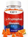 L Tryptophan 1000 מ"ג חניכיים - תוספת Chewable עבור Outlook חיובי, Calm Support & Inner Balance, 60 חניכיים טבעוניות כדי לקדם לילות מנוחה, תמיכה נפשית להתמקד ולעודד שינה שלווה