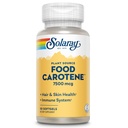 SOLAרי מזון Carotene, ויטמין A כמו Beta Carotene 25000IU | Carotenoids for Healthy Skin & Eyes, Antioxidant Activity & Immune System Support