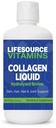 LifeSource ויטמינים Collagen נוזל - מאז 1992-16 fl oz - 30 יום אספקה. סוג 1 ו 3 קולג'ן Bones, Joints, Hair, Skin, Nails, Wrinkles.