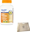 Equate סיבים טיפול Methylcellulose סיבים Caplets 500 מ"ג 100 Count (Pack of 1) Bundle עם מזון אמין
