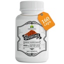 קפסולות Quinine - C אינץ'ona Officinalis Bark Herbal תוסף עבור שריר, Cramp Defense ו- Total Digestive Health - All-Natural Quinine Sulfate Pills, 500 מ"ג לקפסולה, 160 טבליות