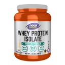 Now Foods Sports Nutrition, Whey Protein Isolate, 25 G עם BCAAs, אבקת Creamy Vanilla, 1.8-Pound