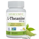 Nature's Trove L-theanine 200 מ"ג 120 קפסולות צמחוניות
