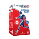 INVIGOFLEX D - 1500 מ"ג של Glucosamine Sulfate (הפשטה קלאסית) - תוספת משותפת Premium עבור ברכיים, ידיים, Back, & hip Support D: Glucosamine Sulfate, Caplets - 60 Cttt