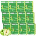 גלוקוזה SOS Glucose אבקת Packets עם Dextrose טבעי, Fast-Absorption זה אכזבות מיידיות בפה שלך עם No Water Needed, ירוק אפל 72 משרת