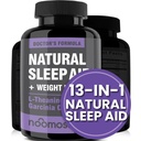 Noo Most Natural Sleep Aids with Magnesium, L theanine & Garcinia | Sleep Pills for Deep & Restful Sleep for Adults