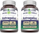 פורמולה מדהימה Astragalus 2000 מ"ג פר קפסולות לשרת | Made From Pure Astragalus Membranaceus Plant Root Extract
