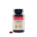 NatureWise ויטמין B12 1000 mcg - תוסף תזונתי לתמיכה במטבוליזם אנרגיה, בהירות נפשית, מערכת העצבים - Easy-to-Swallow, Soy & Gluten-Free, non-GMO - 150 Count[150-Day Supply Supply]