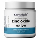 TSW Znc Balm Zinc Oxide Salve Soothing סיוע טבעי אוינטמנט שנעשה בארה"ב