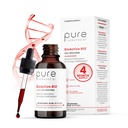 BioActive B12 Full Spectrum Vegan Methylated ויטמין B12 sublingual נוזלי Methylcobalamin, hydroxocobalamin & Adenosylcobalamin 1000 mcg per Drop (5 Drops = 5000mcg / 4 חודשים אספקה) 20 מ"ל