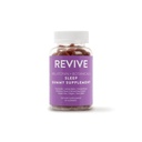 ReVIVEEO Melatonin & הבוטנים Sleep Gummy תוסף על ידי Revive Essential שמנים עם Chamomile, Lemon Balm & Passionflower - 5 מ"ג מלטונין - Blueberry Flavored