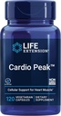 Life Extension Cardio Peak -horn Extract (Leaf, Flower, Stem) תוסף עם Arjuna Extract for Heart Health Support - פעמיים Daily - Gluten Free, non-GMO, Vegetarian - 120 קפסולות