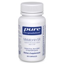 טהור Encapsulations Melatonin-SR - Extended Release Melatonin - תומך שינה שקטה * - תוספת שינה - Gluten Free & Vegan - 60 קפסולות