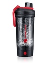VOLTRX Shaker Bottle, Gallium USB C Rechargeable Electric Protein Shake Mixer, Shaker Cups forחלבון Shakes ו- Mealחליף Shakes, BPA חינם, Made with Tritan, 24oz, Red Red