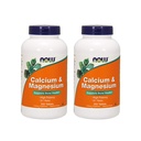 Now Foods Calcium & Magnesium, 250 טבליות (Pack of 2)