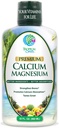Premium נוזל Calcium Magnesium Citrate - נוסחה טבעית ו / תמיכה עצמות חזקות - ויטמין נוזלי תוסף W / Calcium, Magnesium, Boron & ויטמין D3 - עד 98% שיעור האבסורציה 32oz, 64  המשרת Serv.