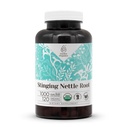 Sting Nettle Root USDA אורגני 120 קפסולות | מערכת העיכול, תוסף טבעי | קפסולות וטרינריות אורגניות ו- Organic Sting Nettle (Urtica Dioica) Dried Root (120 קפסולות)