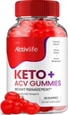 ActivLife Keto ACV Gummies - Active Life Keto Apple Cider Vinegarmies, ActivLife Keto + ACV משקל ניהול חניכיים ActiveLife מתקדם 1000 מ"ג פורמולה (1 Pack - 60 חניכיים)