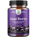Natures Craft Acai ברי Antioxidant משקל אובדן תוספת עבור נשים וגברים - ויטמינים מינרלים Antioxidant פורמולה תומכת במערכת החיסון ו- Boost Energy Cognitive Health - 60 משרתים