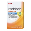GNC Probiotic Complex עם 25 מיליארד CFUs, 60 קפסולות, תמיכה יומית Probiotic